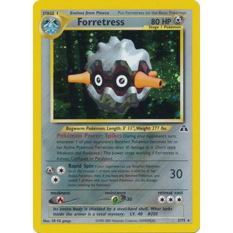 Forretress (2/75) [Neo Discovery Unlimited]