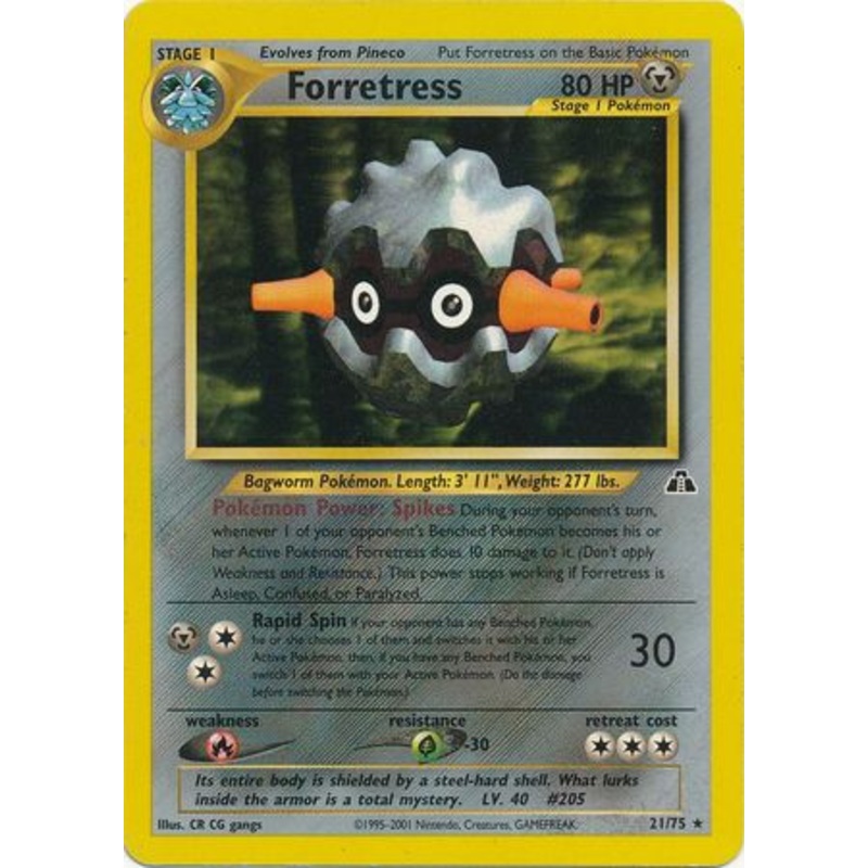 Forretress (21/75) [Neo Discovery Unlimited]