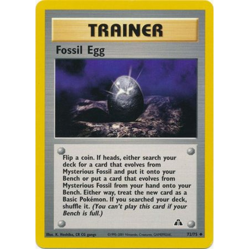 Fossil Egg (72/75) [Neo Discovery Unlimited]
