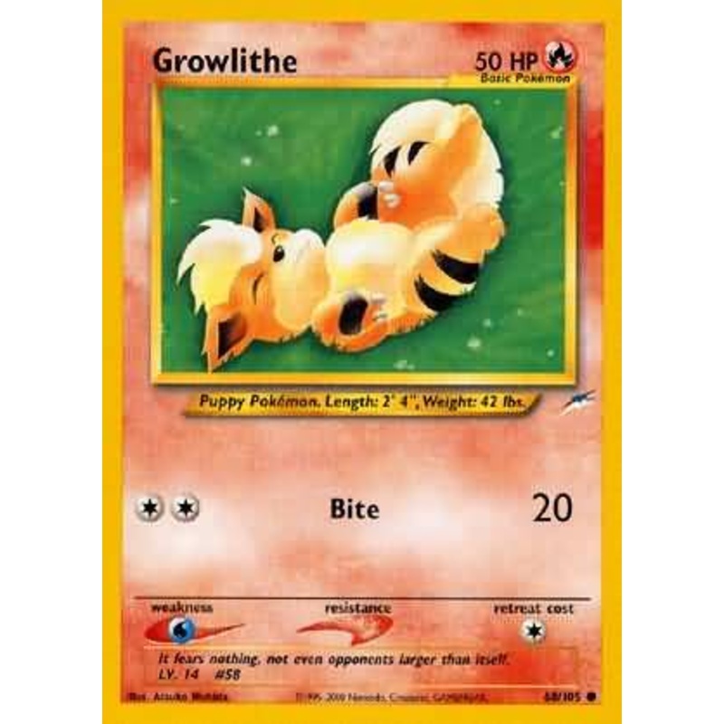 Growlithe (68/105) [Neo Destiny Unlimited]