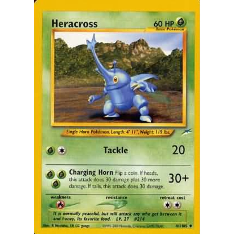 Heracross (41/105) [Neo Destiny Unlimited]
