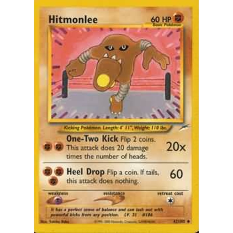 Hitmonlee (42/105) [Neo Destiny Unlimited]