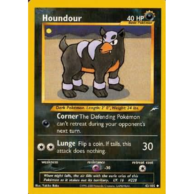Houndour (43/105) [Neo Destiny Unlimited]