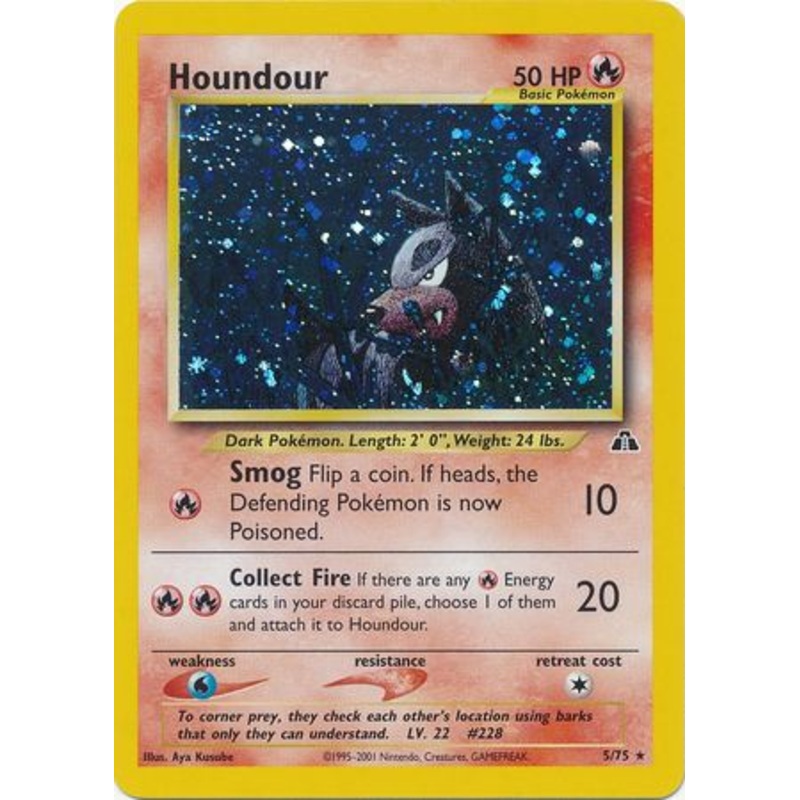Houndour (5/75) [Neo Discovery Unlimited]