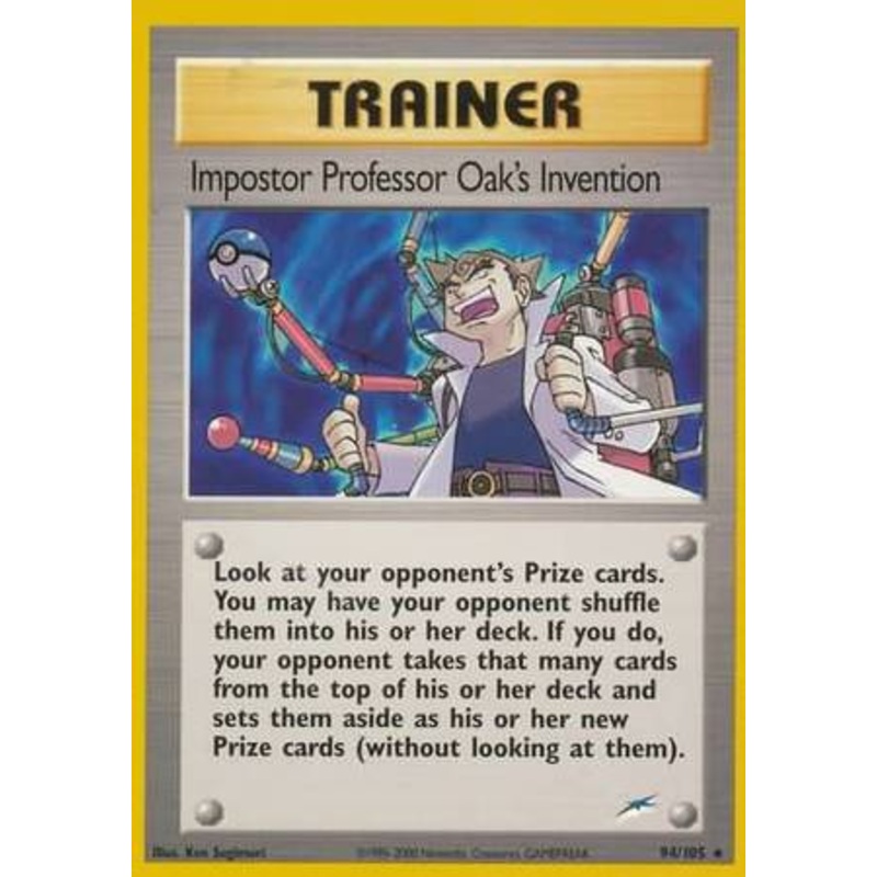 Impostor Professor Oak's Invention (94/105) [Neo Destiny Unlimited]