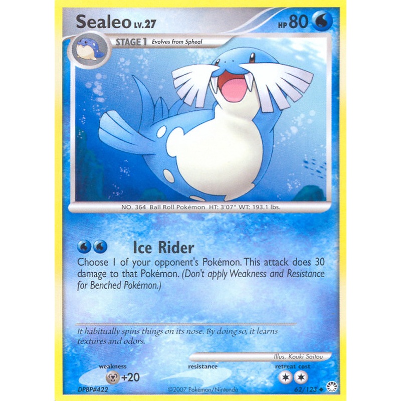 Sealeo (62/123) [Diamond & Pearl: Mysterious Treasures]
