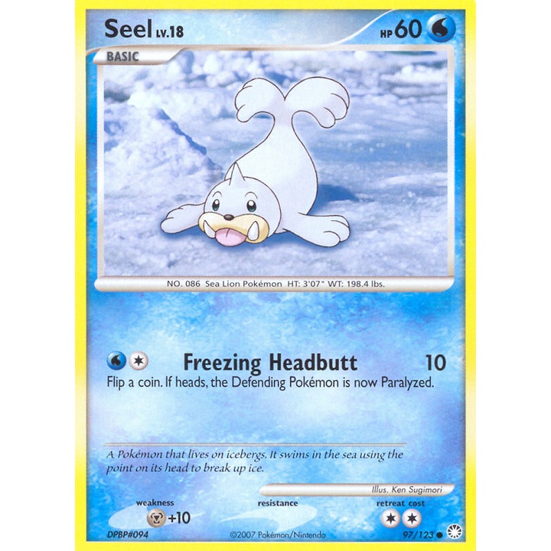 Seel (97/123) [Diamond & Pearl: Mysterious Treasures]
