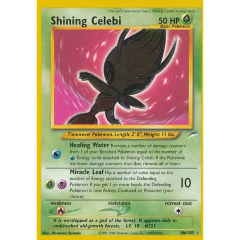 Shining Celebi (106/105) [Neo Destiny Unlimited]