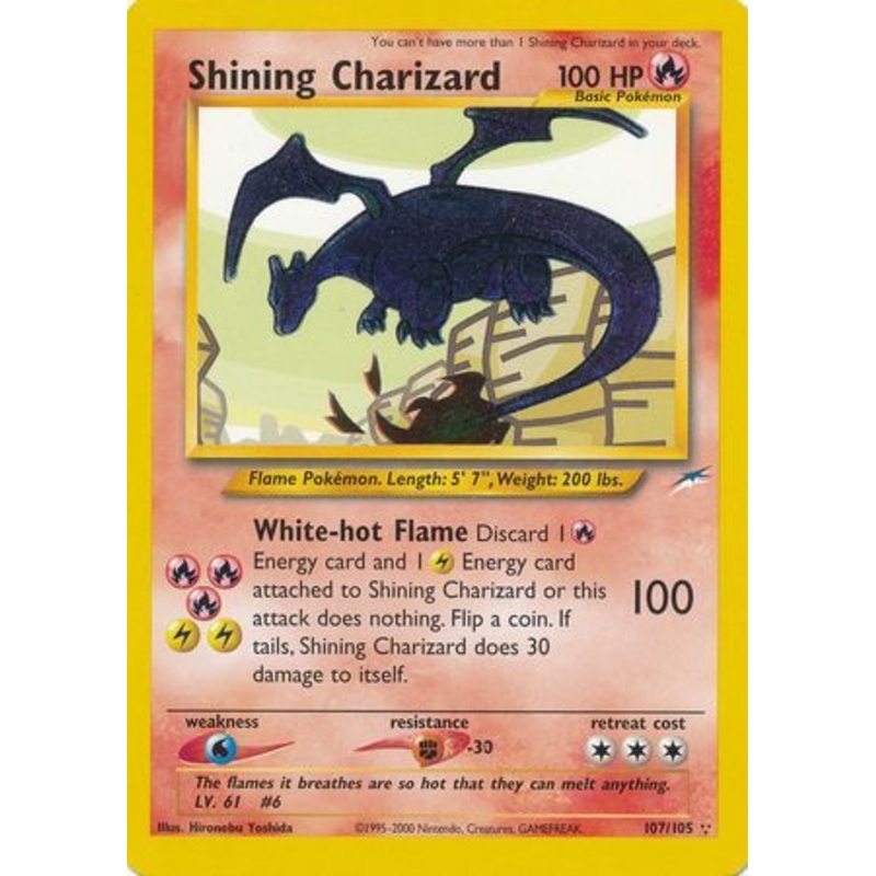 Shining Charizard (107/105) [Neo Destiny Unlimited]