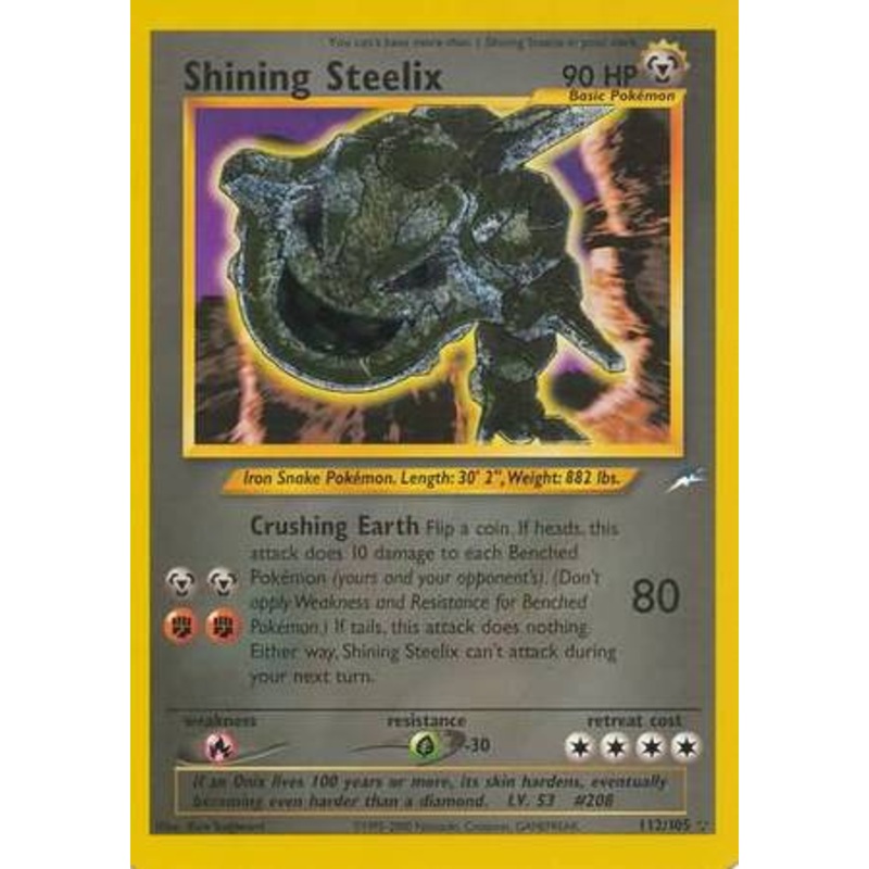 Shining Steelix (112/105) [Neo Destiny Unlimited]