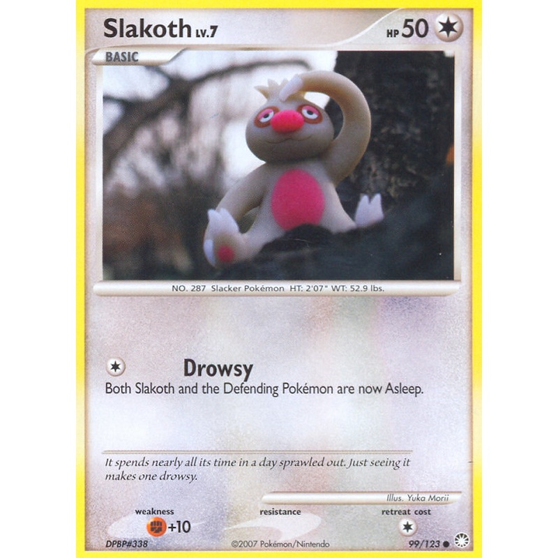 Slakoth (99/123) [Diamond & Pearl: Mysterious Treasures]