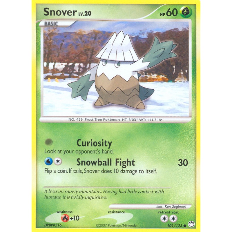 Snover (101/123) [Diamond & Pearl: Mysterious Treasures]