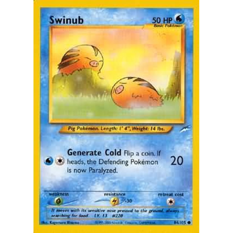 Swinub (84/105) [Neo Destiny Unlimited]