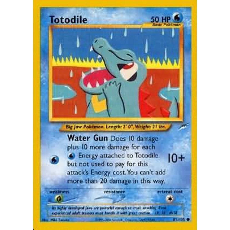 Totodile (85/105) [Neo Destiny Unlimited]