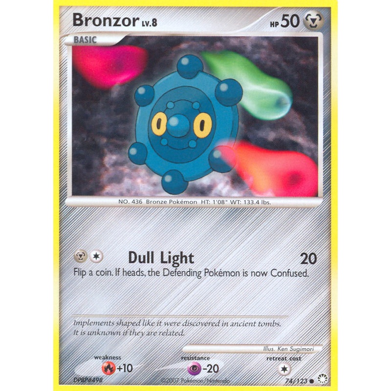 Bronzor (74/123) [Diamond & Pearl: Mysterious Treasures]