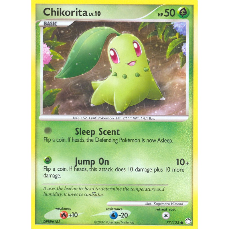 Chikorita (77/123) [Diamond & Pearl: Mysterious Treasures]
