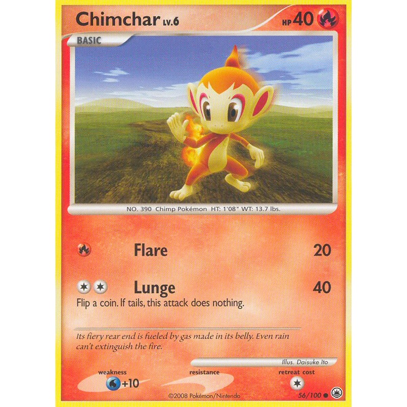 Chimchar (56/100) [Diamond & Pearl: Majestic Dawn]