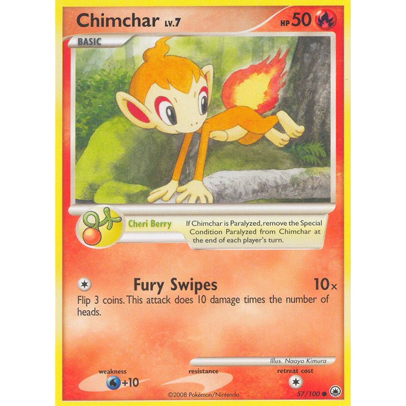 Chimchar (57/100) [Diamond & Pearl: Majestic Dawn]