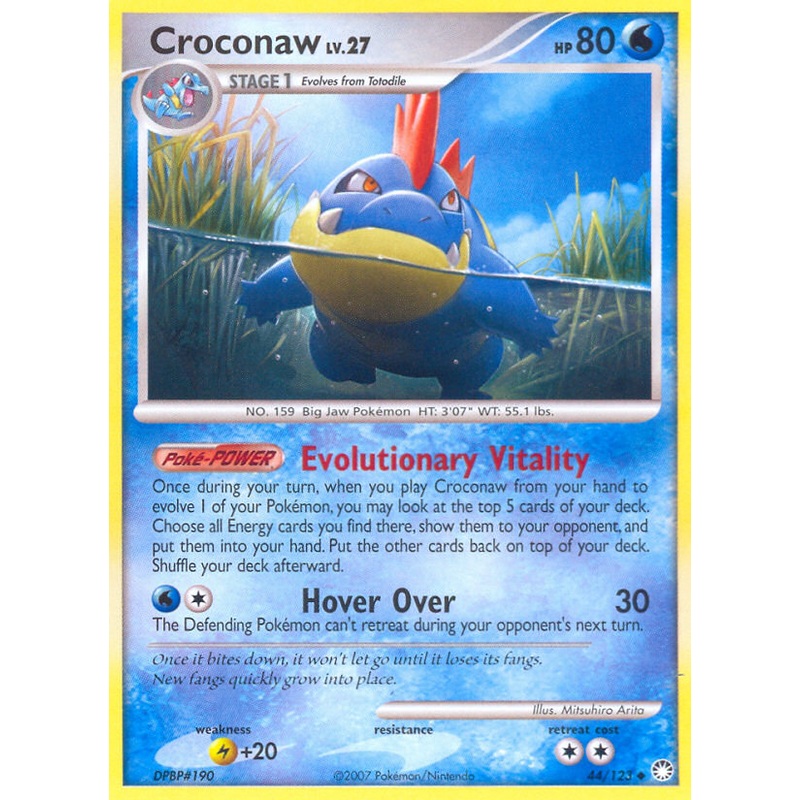 Croconaw (44/123) [Diamond & Pearl: Mysterious Treasures]