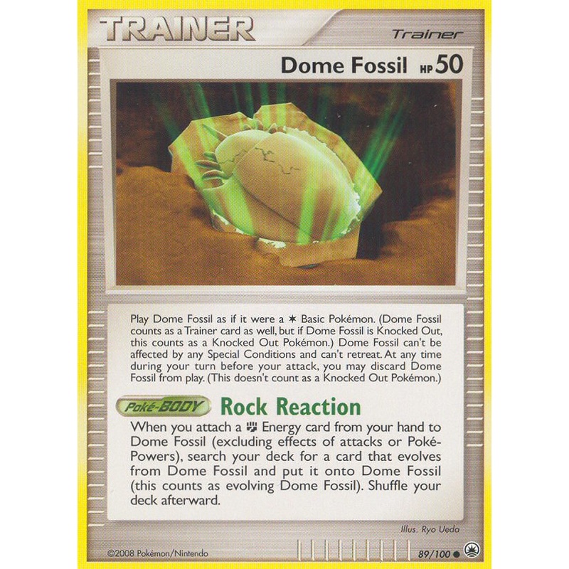 Dome Fossil (89/100) [Diamond & Pearl: Majestic Dawn]