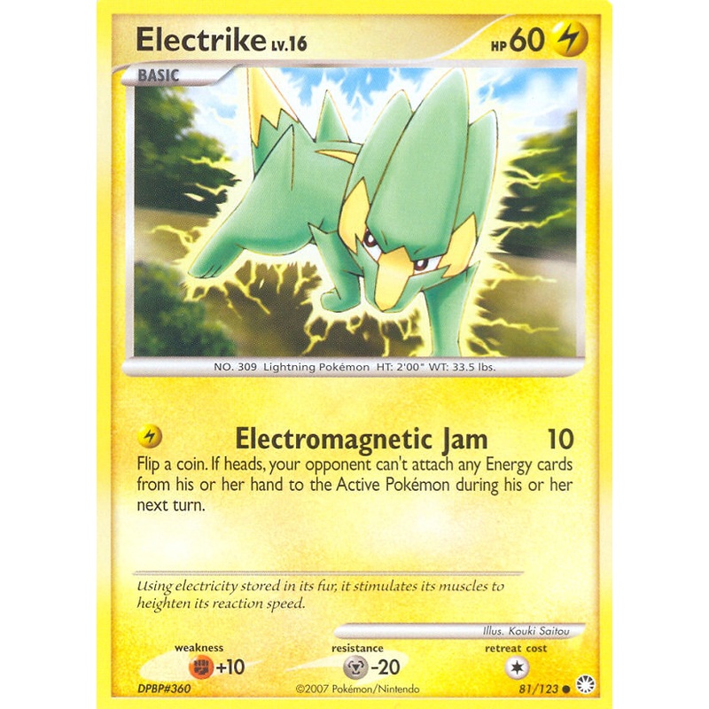 Electrike (81/123) [Diamond & Pearl: Mysterious Treasures]