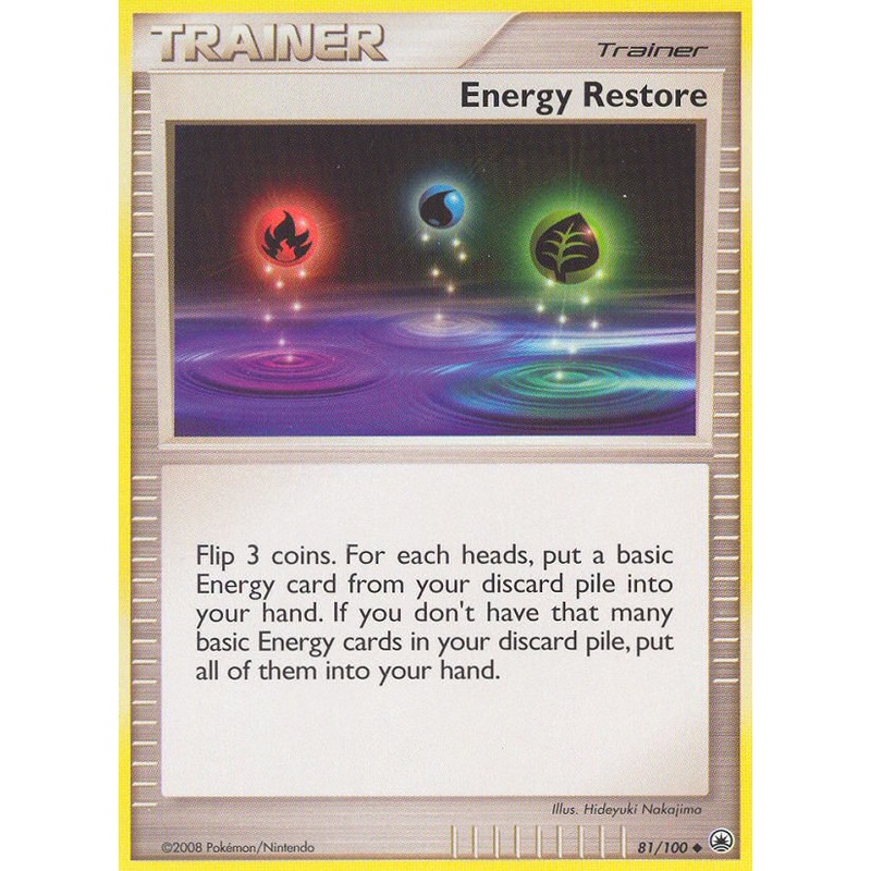 Energy Restore (81/100) [Diamond & Pearl: Majestic Dawn]
