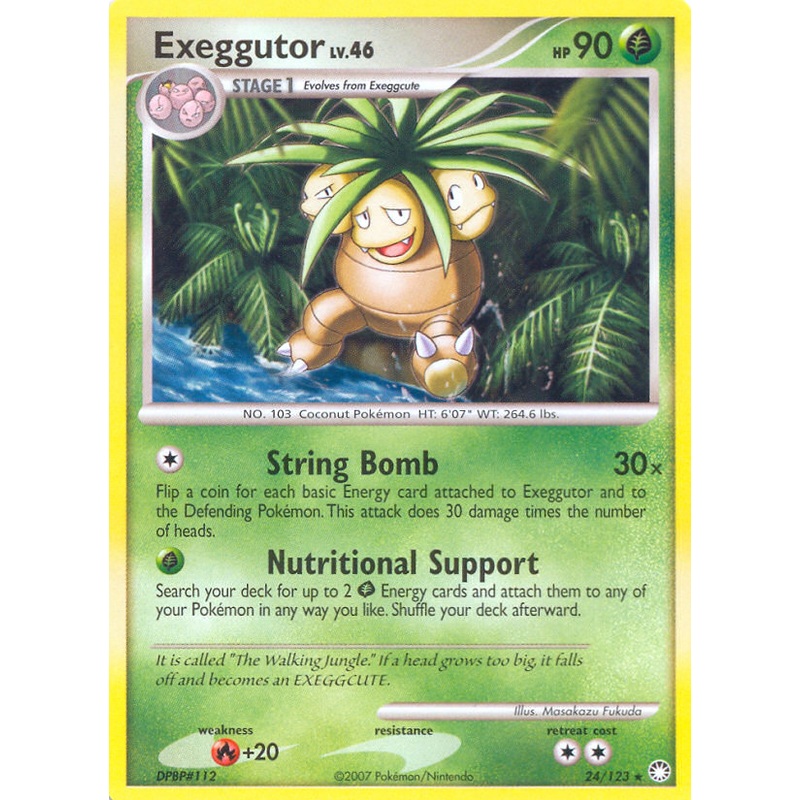 Exeggutor (24/123) [Diamond & Pearl: Mysterious Treasures]