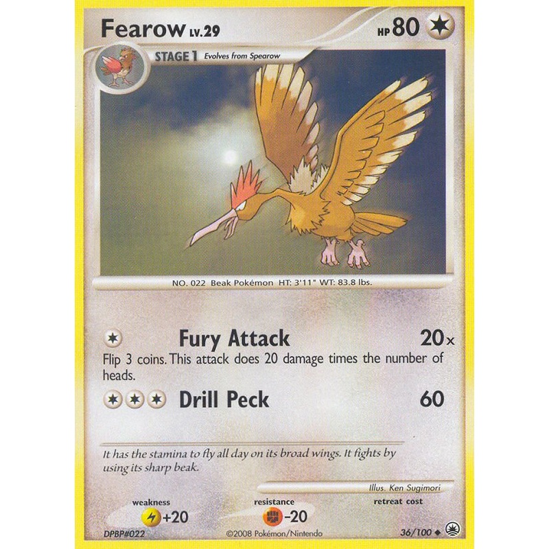 Fearow (36/100) [Diamond & Pearl: Majestic Dawn]
