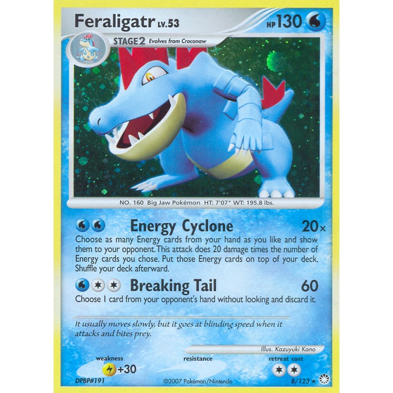 Feraligatr (8/123) [Diamond & Pearl: Mysterious Treasures]