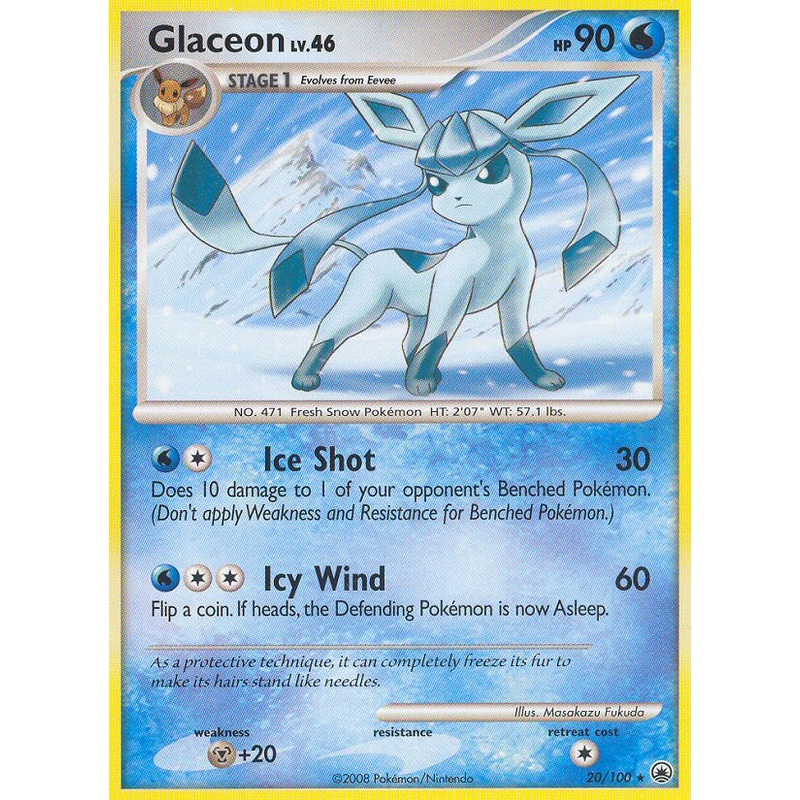 Glaceon (20/100) [Diamond & Pearl: Majestic Dawn]