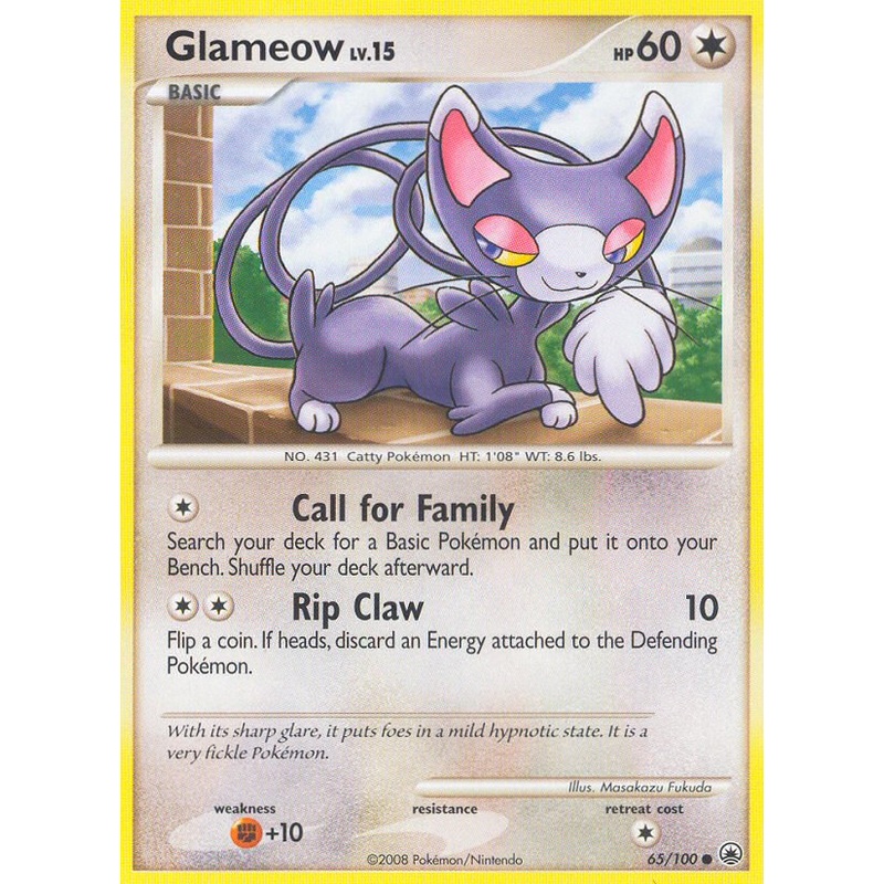 Glameow (65/100) [Diamond & Pearl: Majestic Dawn]