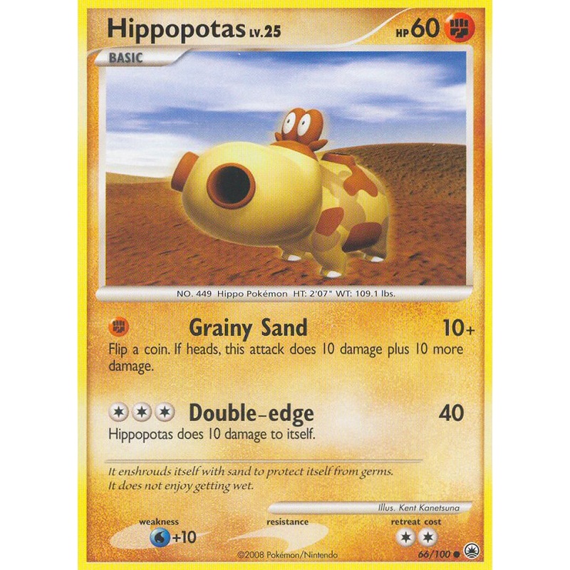 Hippopotas (66/100) [Diamond & Pearl: Majestic Dawn]