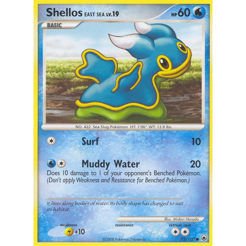 Shellos East Sea (73/100) [Diamond & Pearl: Majestic Dawn]