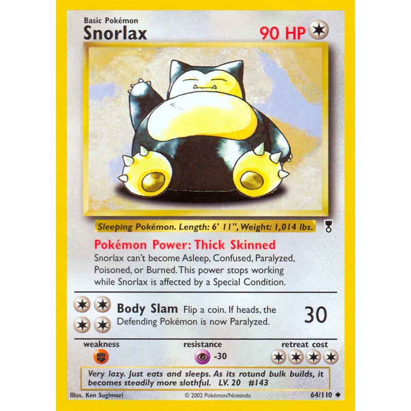 Snorlax (64/110) [Legendary Collection]