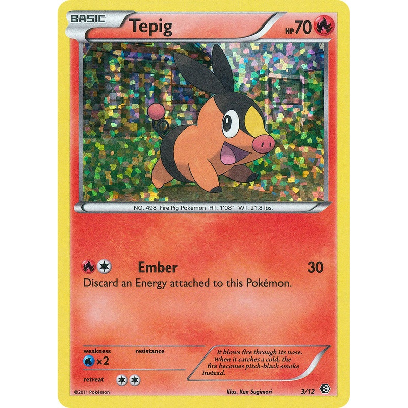 Tepig (3/12) [McDonald's Promos: 2011 Collection]