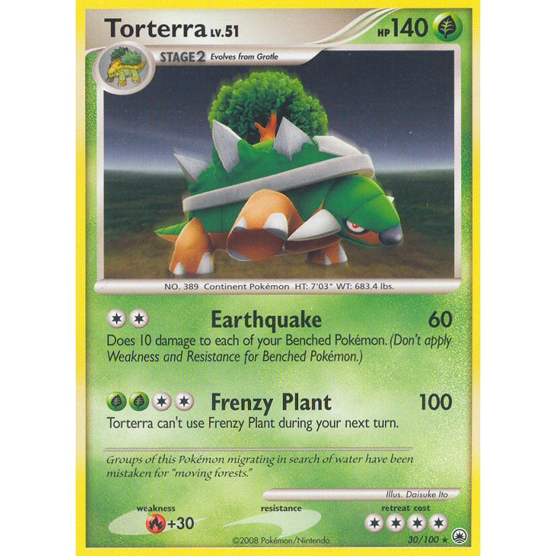 Torterra (30/100) [Diamond & Pearl: Majestic Dawn]