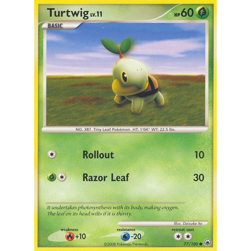 Turtwig (77/100) [Diamond & Pearl: Majestic Dawn]