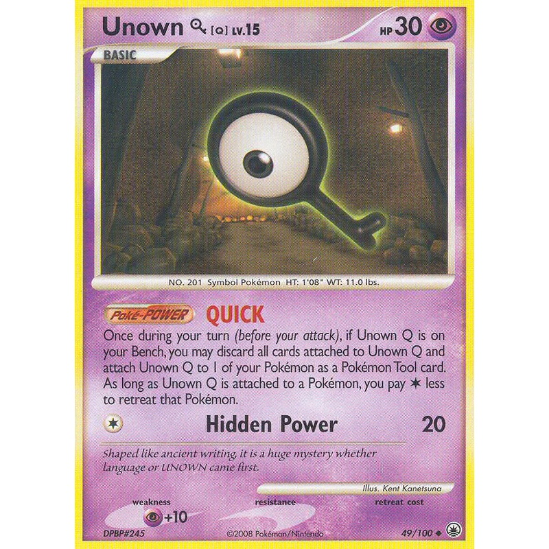 Unown Q (49/100) [Diamond & Pearl: Majestic Dawn]