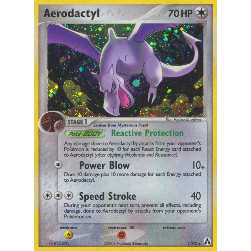 Aerodactyl (1/92) [EX: Legend Maker]
