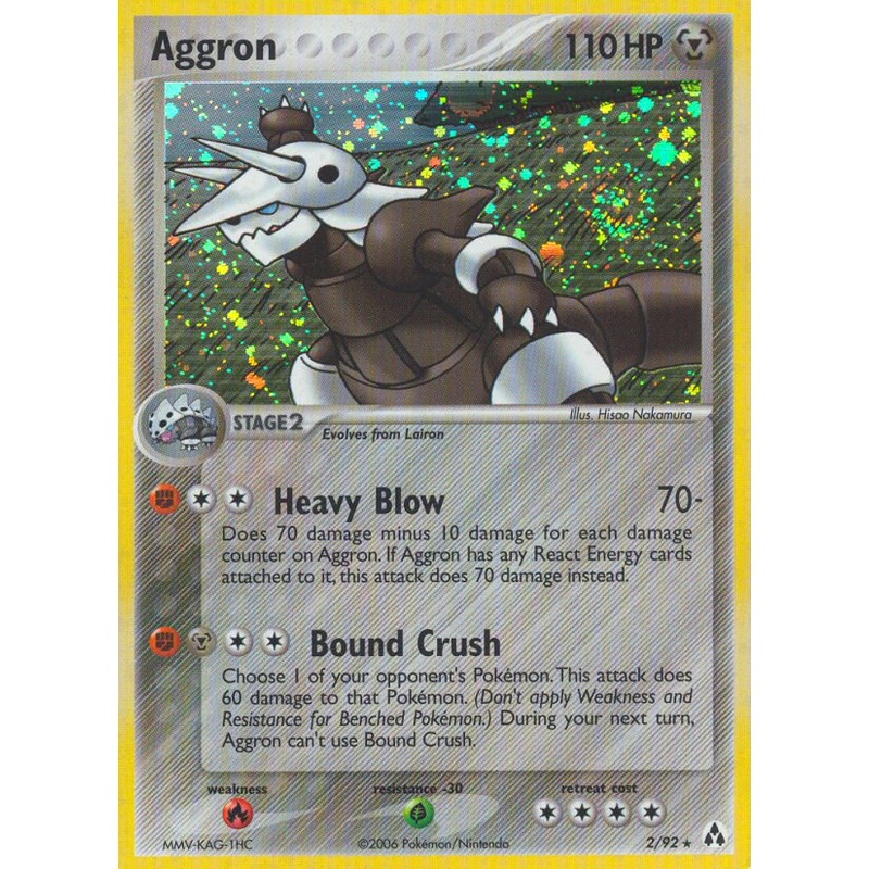 Aggron (2/92) [EX: Legend Maker]