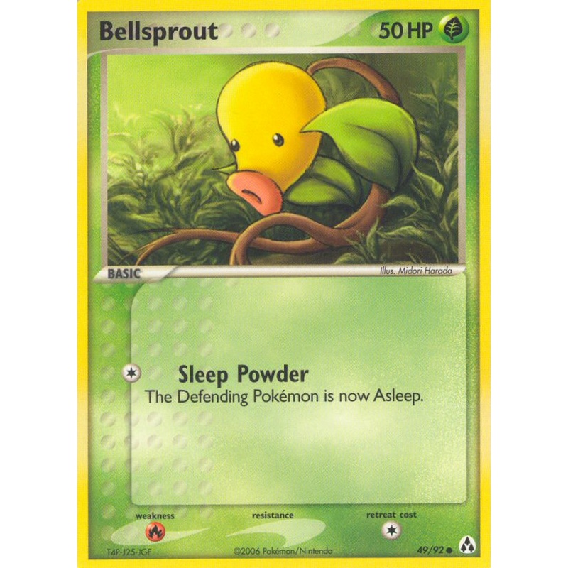 Bellsprout (49/92) [EX: Legend Maker]
