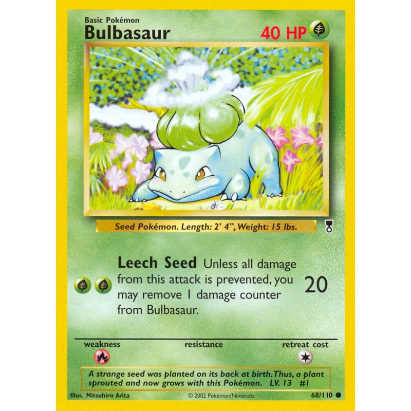 Bulbasaur (68/110) [Legendary Collection]
