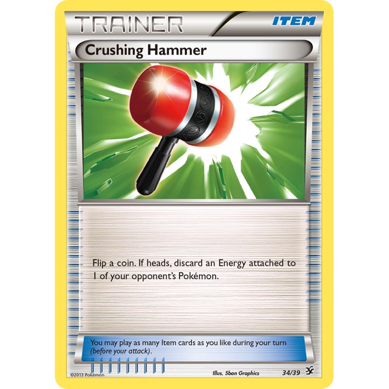 Crushing Hammer (34/39) [XY: Kalos Starter Set]