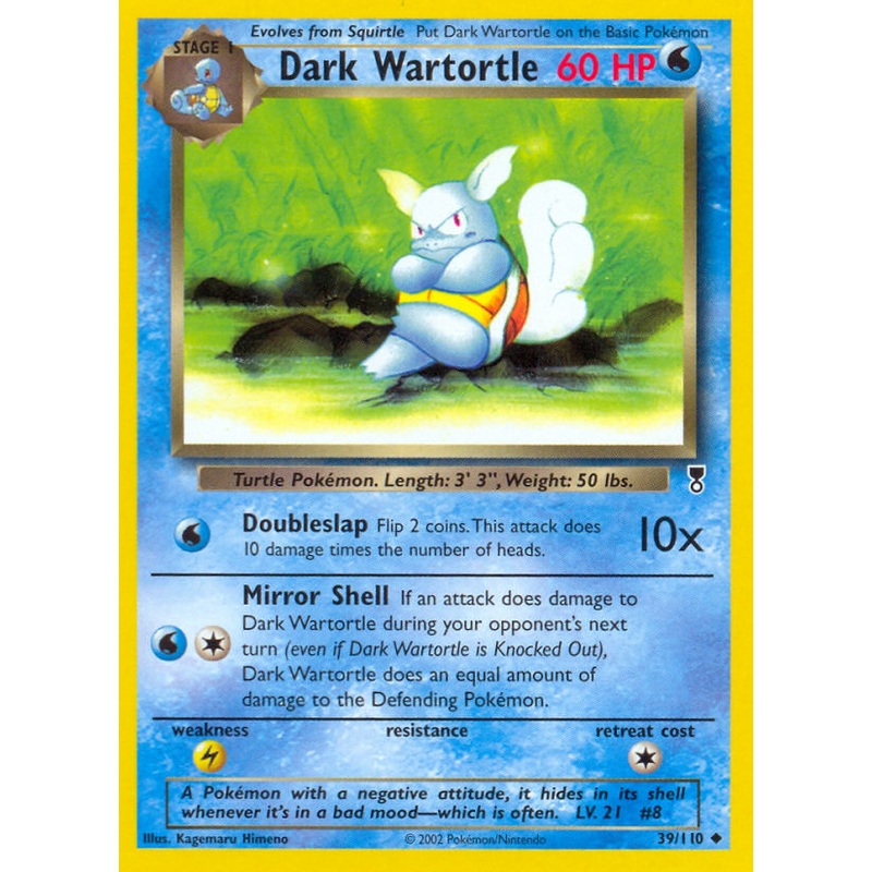 Dark Wartortle (39/110) [Legendary Collection]