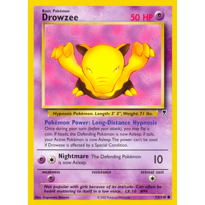 Drowzee (73/110) [Legendary Collection]