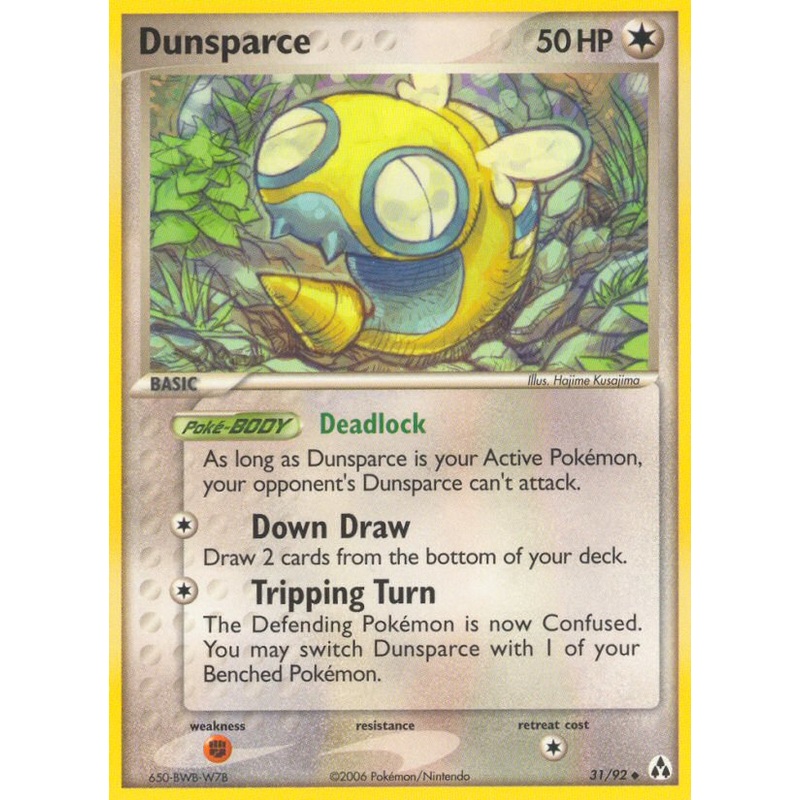Dunsparce (31/92) [EX: Legend Maker]