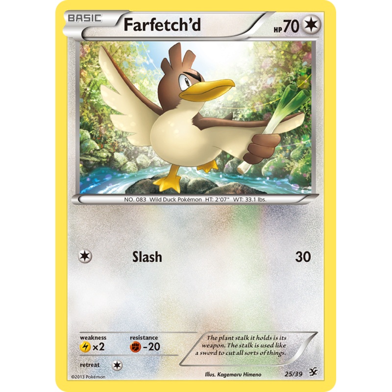 Farfetch'd (25/39) [XY: Kalos Starter Set]
