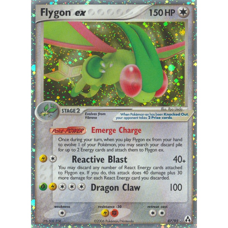 Flygon ex (87/92) [EX: Legend Maker]