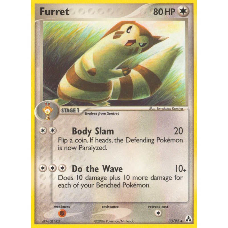 Furret (33/92) [EX: Legend Maker]