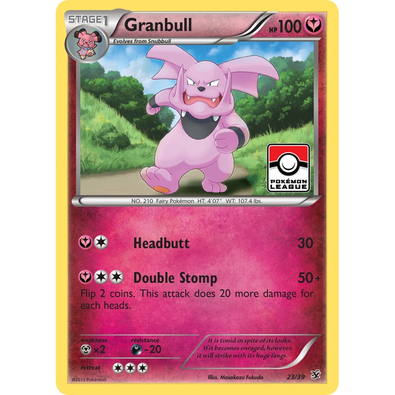 Granbull (23/39) [XY: Kalos Starter Set]